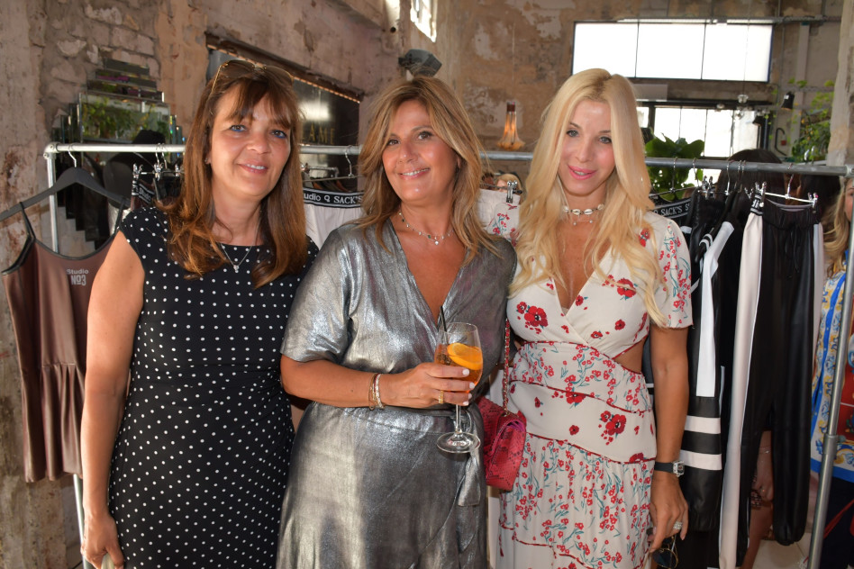 עופרה רייף, רונית חלפון וציפי לנדאו (צילום: אביב חופי)