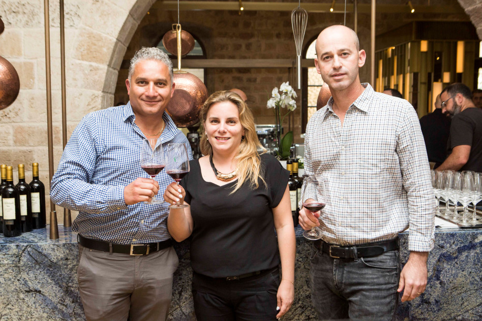 עידו לוינסון, לי בולדס וג'יל אסולין (צילום: ליאור גולדסאד)