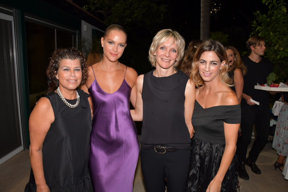 יעל בילט, קירסטן האנגרטר, אסתי גינזבורג וניצה בילט (צילום: אביב חופי)