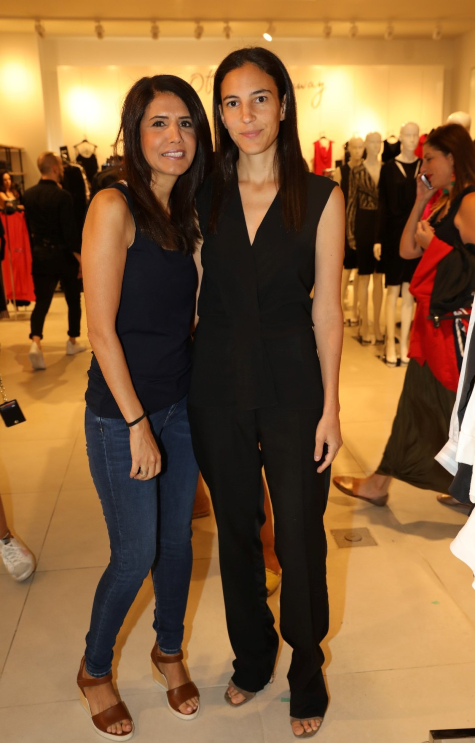 יפעת אירני ואלונה ברקת (צילום: רפי דלויה)