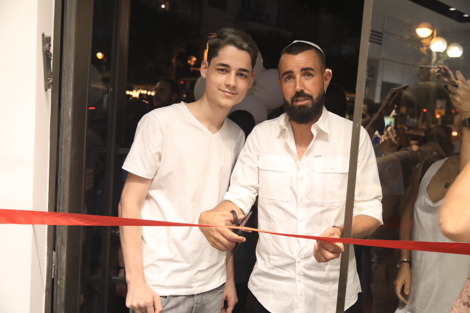 חיים זגורי ואפק (צילום: מיכה בננו)