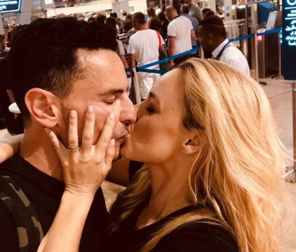 בפרידה הקודמת. יעל בר זוהר וגיא זו ארץ (צילום: אינסטגרם)