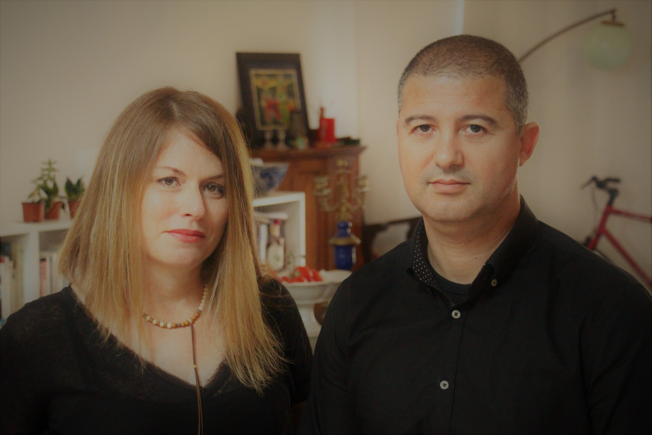 דוד דהאן ועטרה דזיקובסקי (צילום: דלית מרחב)