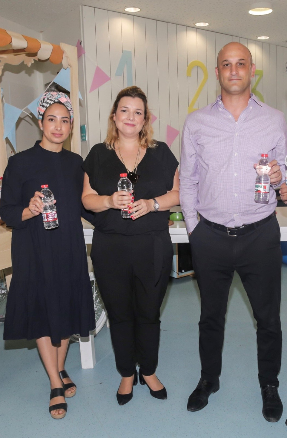 יניב פיינשניידר, אלינוער לויטן, יפית אטיאס (צילום: שוקה כהן)