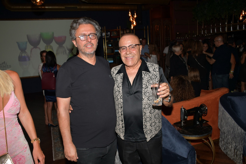 חביב שמעוני ואיתן אירני (צילום: אביב חופי)