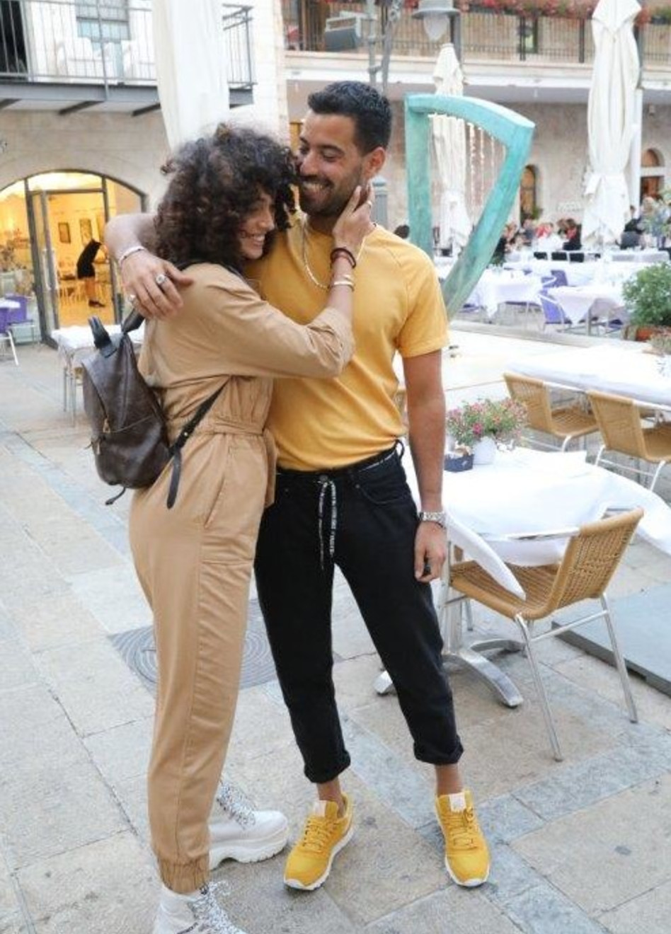 הכי חמודים. עמרי בן נתן ועדן פינס (צילומים: רפי דלויה)