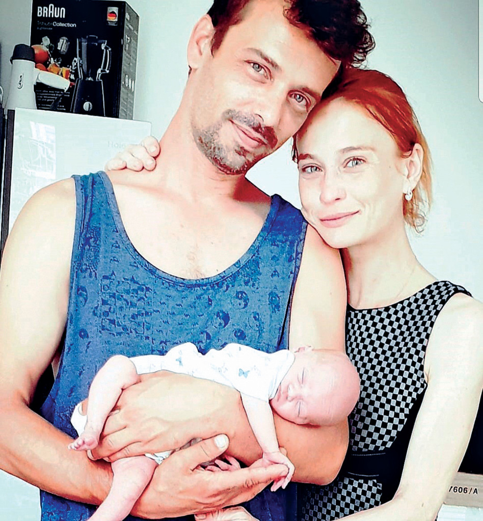 עם חגי פוקס והבת אור (צילום: אלבום פרטי)