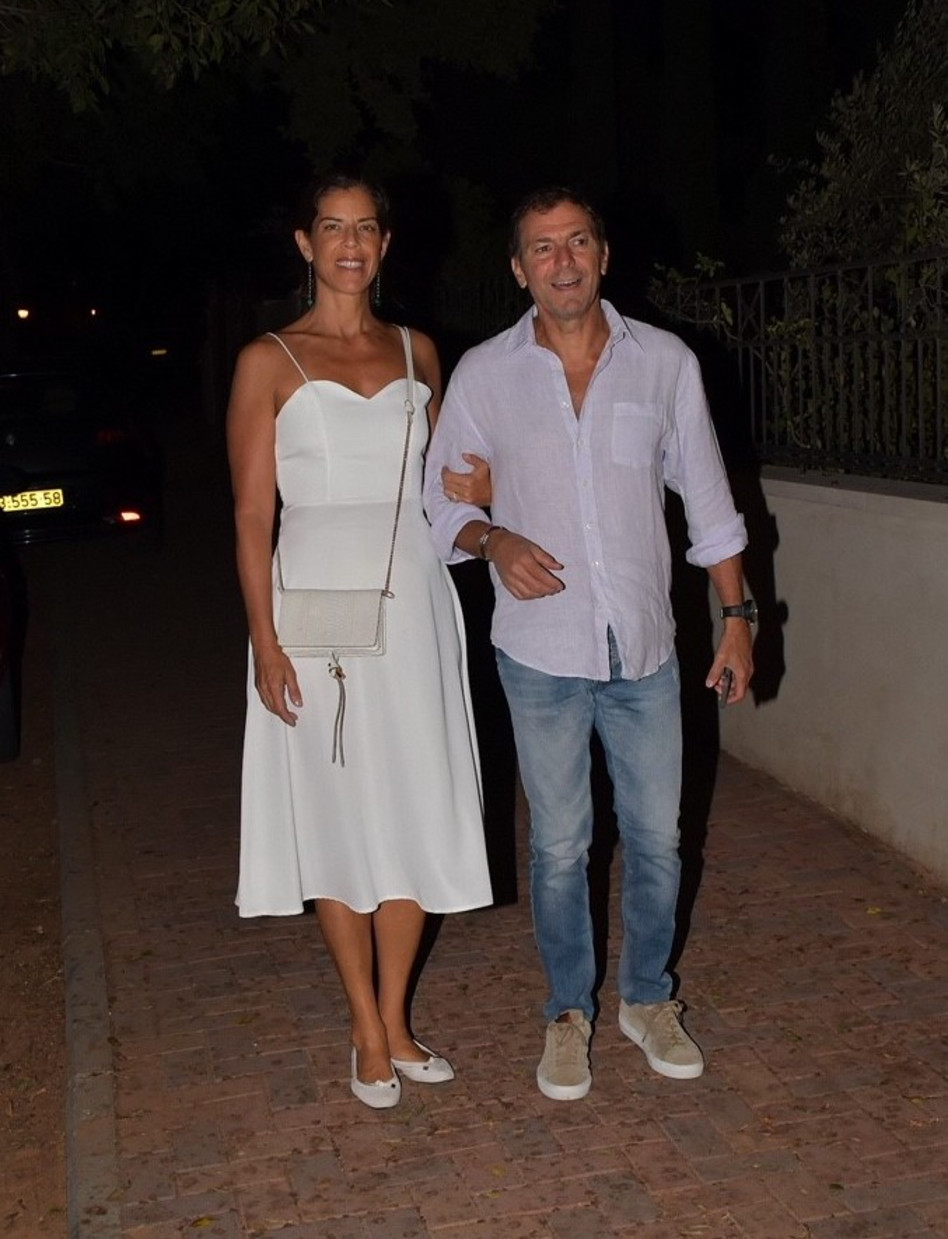 שמעון ושלי מנחם (צילום: אביב חופי)