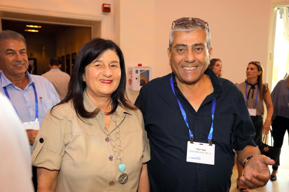 יגאל דמרי וסמדר ברבר צדיק (צילום: חן גלילי)