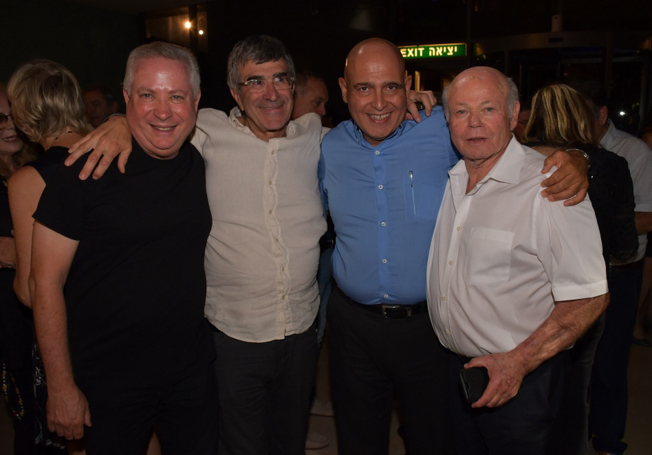 גבי לסט, דוד פתאל, יונה פוגל ואילן גרינבוים 