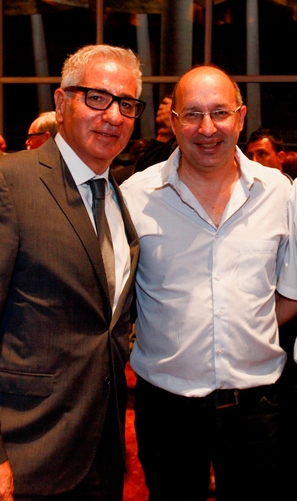 אבי ניסקורן ואמיר חייק (צילום: נמרוד אהרונוב)