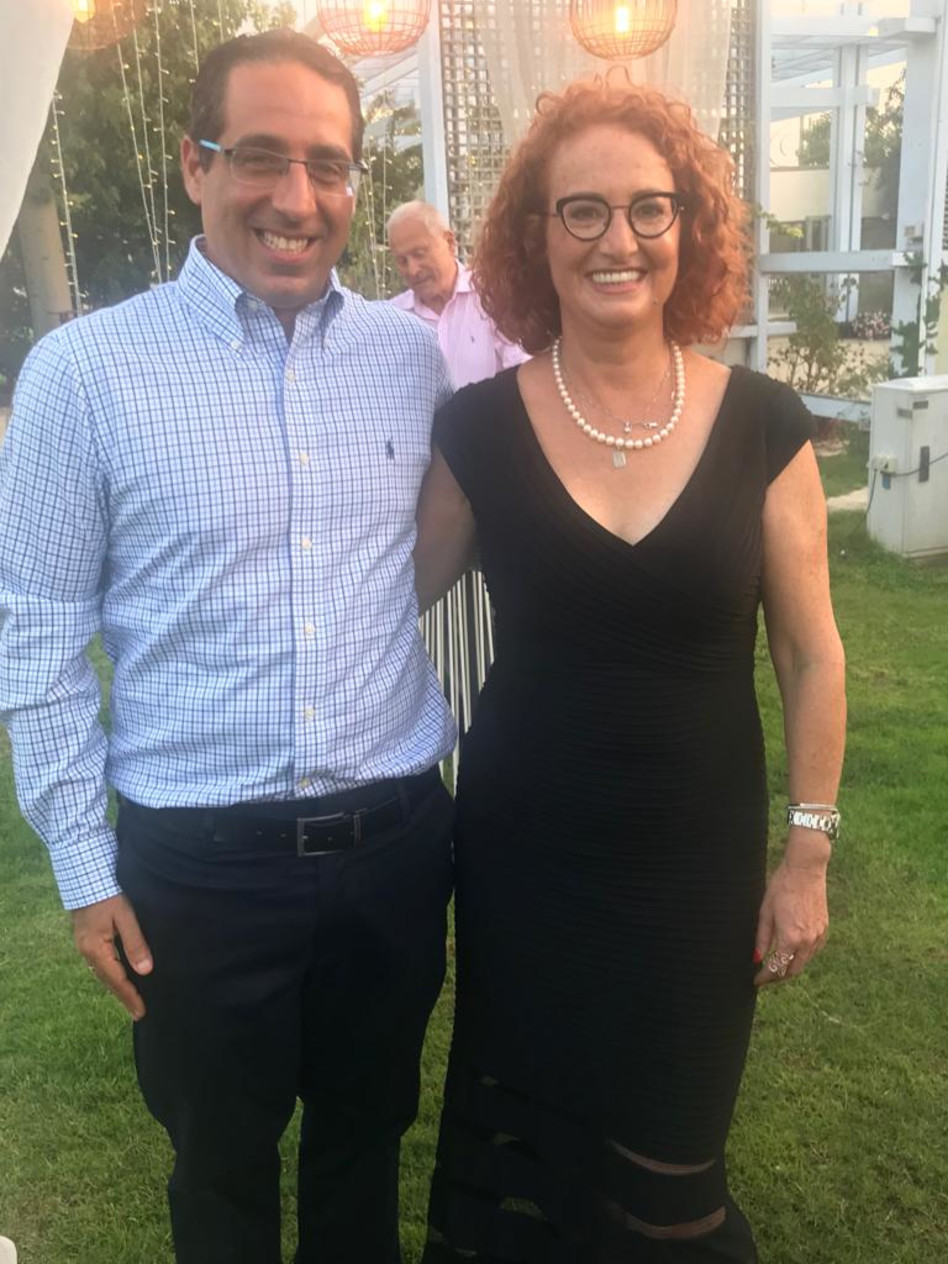 דליה קורקין בעלים ומנכ״לית עמל ומעבר וד״ר שי חן גל, מנהל תחום בריאות הנפש בעמל (צילום: יח"צ)