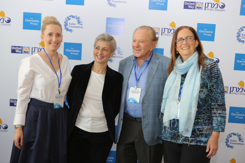 אהובה ינאי, מוריס קהאן, סאנה בריטבסקי ודפנה ג'קסון (צילום: נטשה קופרמן)