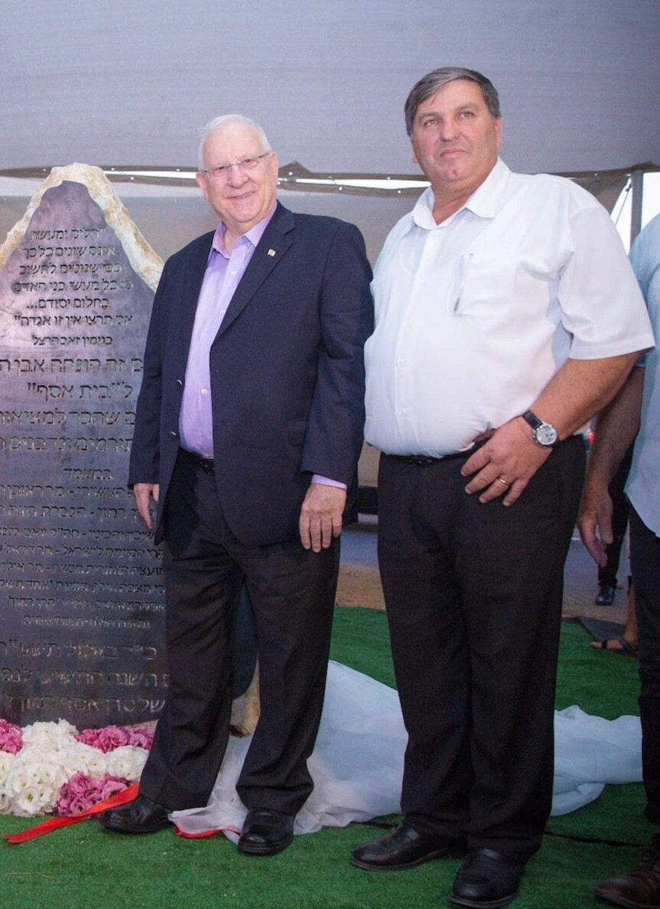 דניאל עטר וראובן ריבלין (צילום: אלעד מלכה)