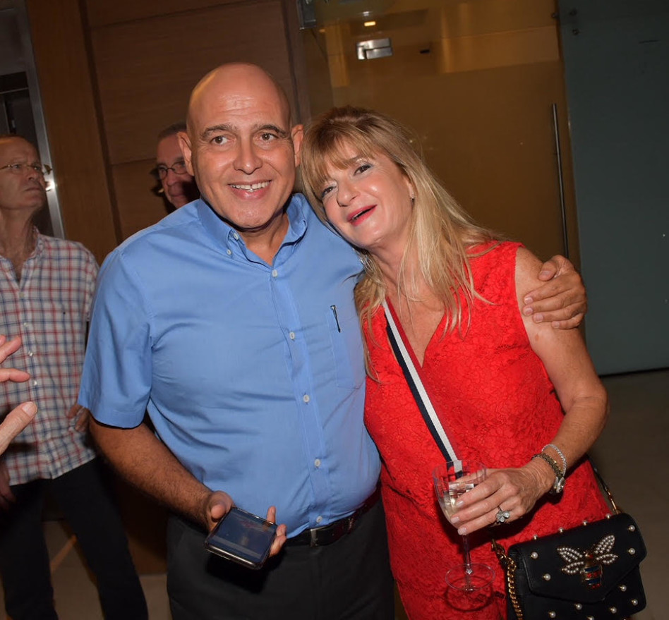 מיכל פורר ודוד פתאל (צילום: אביב חופי)