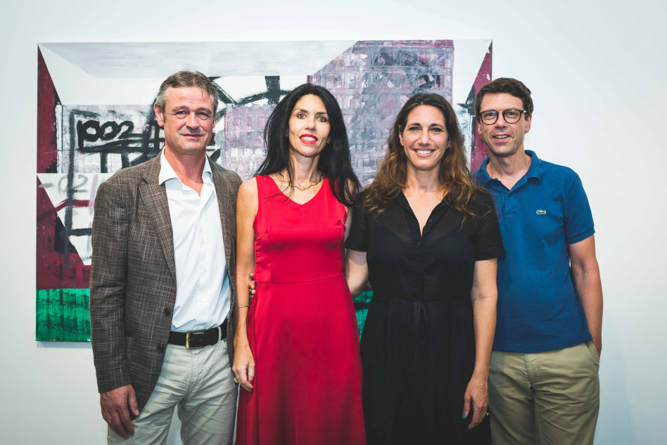 דניאל באומן, עירית זומר, אפרת דורון ודניאל הוך (צילום: נטע קונס)