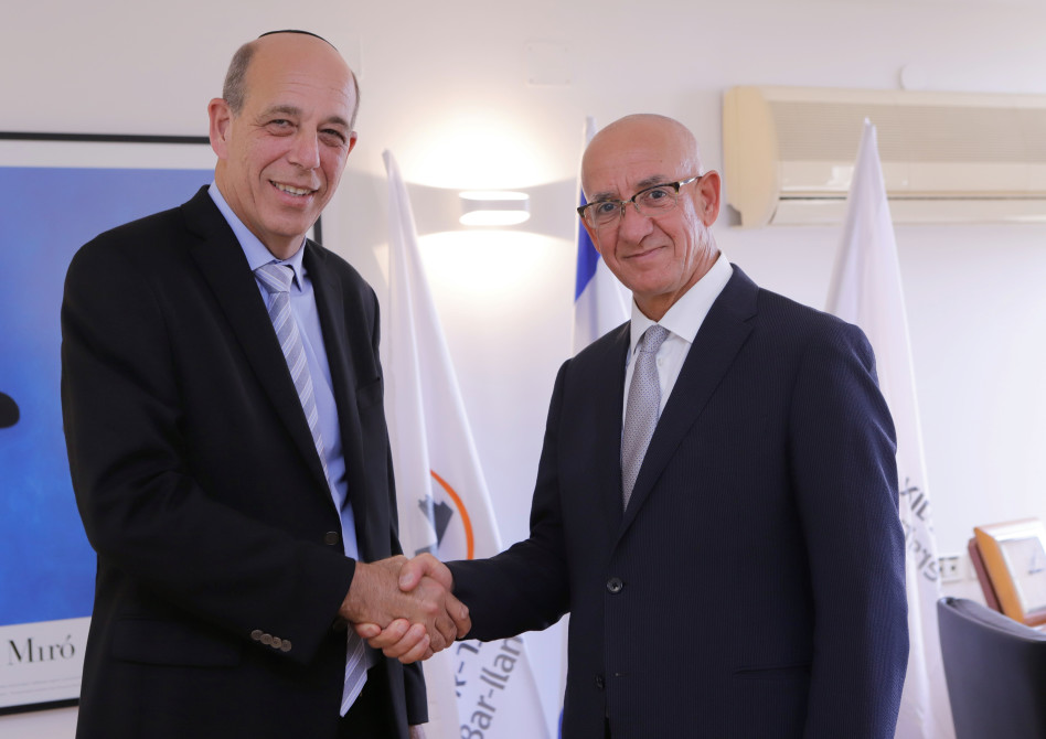 חיים טייב ואריה צבן (צילום: יוני רייף)