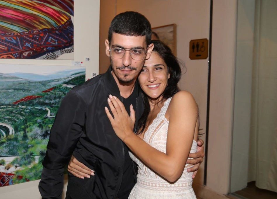 יש להם את זה. קותי סבג ומגי אזרזר (צילום:  איציק בירן)