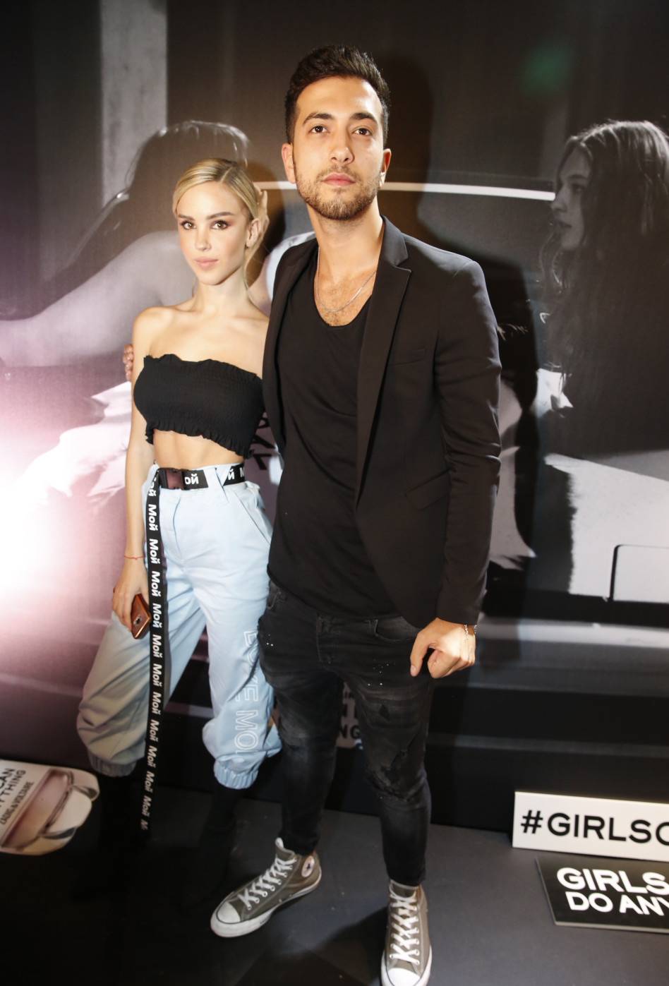 זוגיים. מריה דומרק ורועי קורנבלום (צילום: גיא יחיאלי)