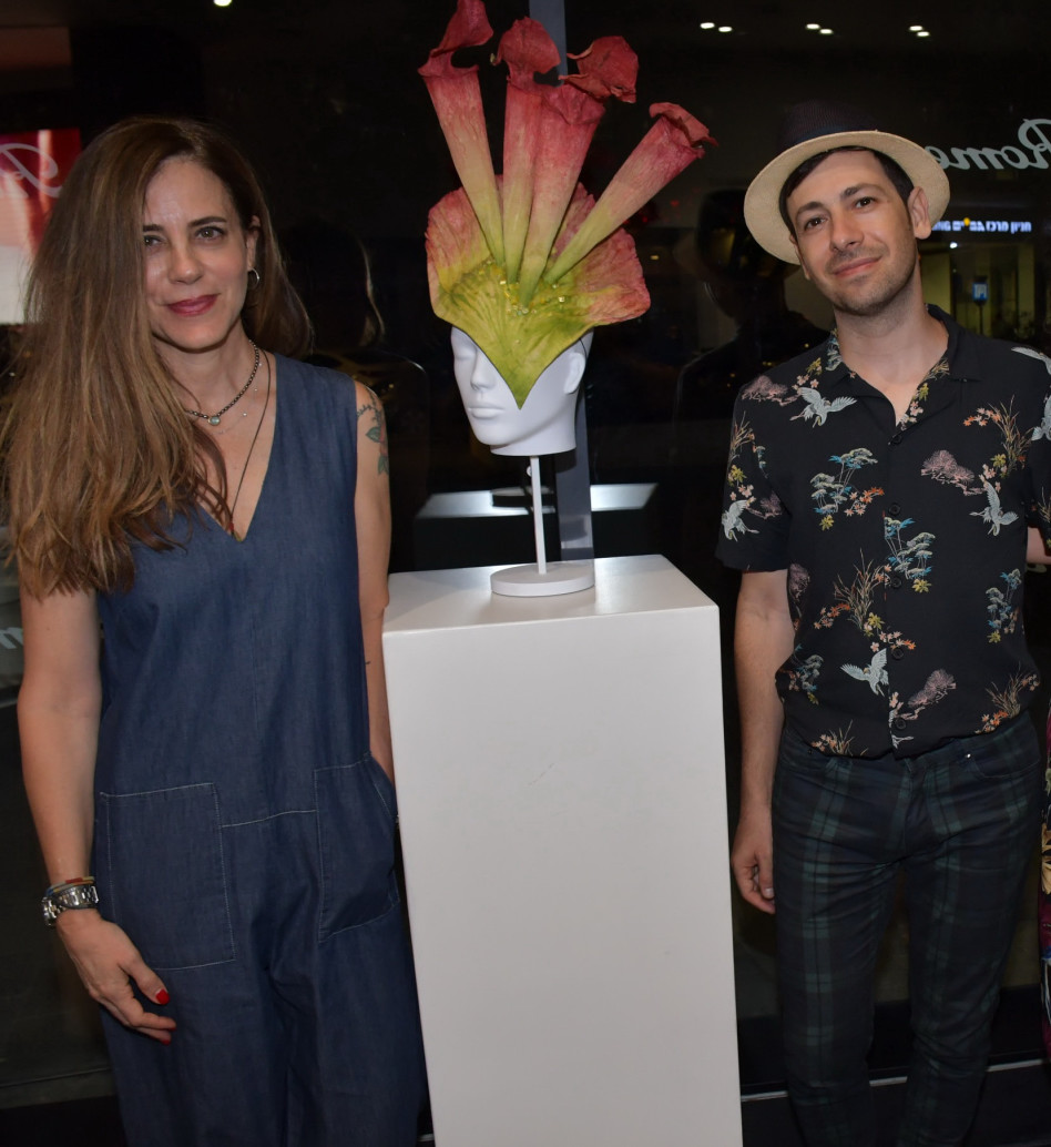 מאור צברי ושלי שפילמן (צילום: אביב חופי)