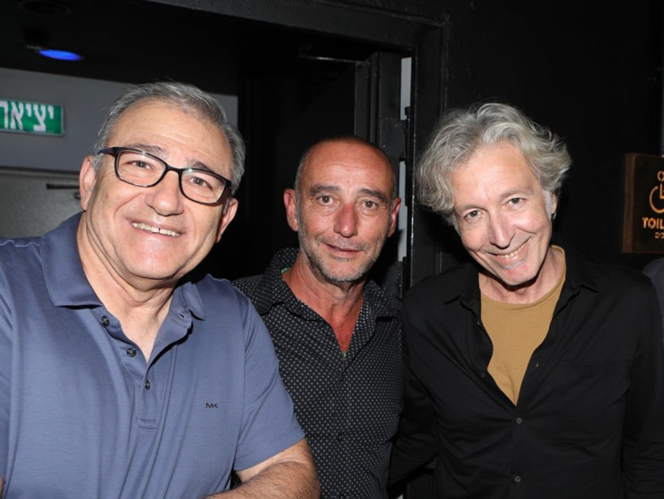 ברי סחרוף, אריק שכטר, ליאון צימן (צילום: עופר חן)