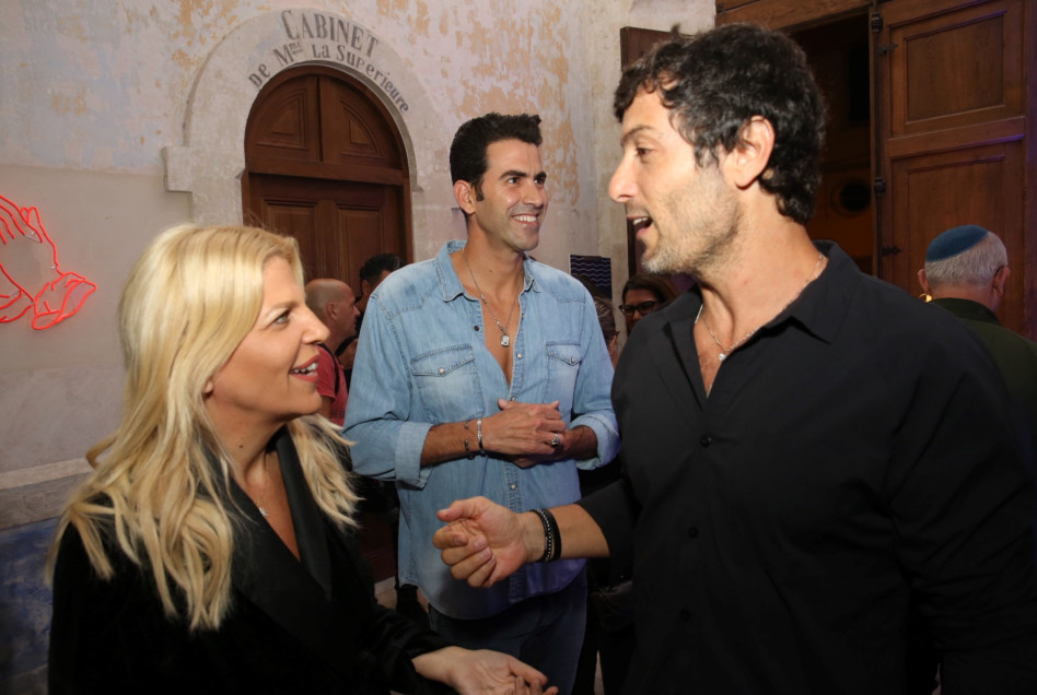 רון שחר, שגב משה וסנדרה רינגלר (צילומים: לנס הפקות)