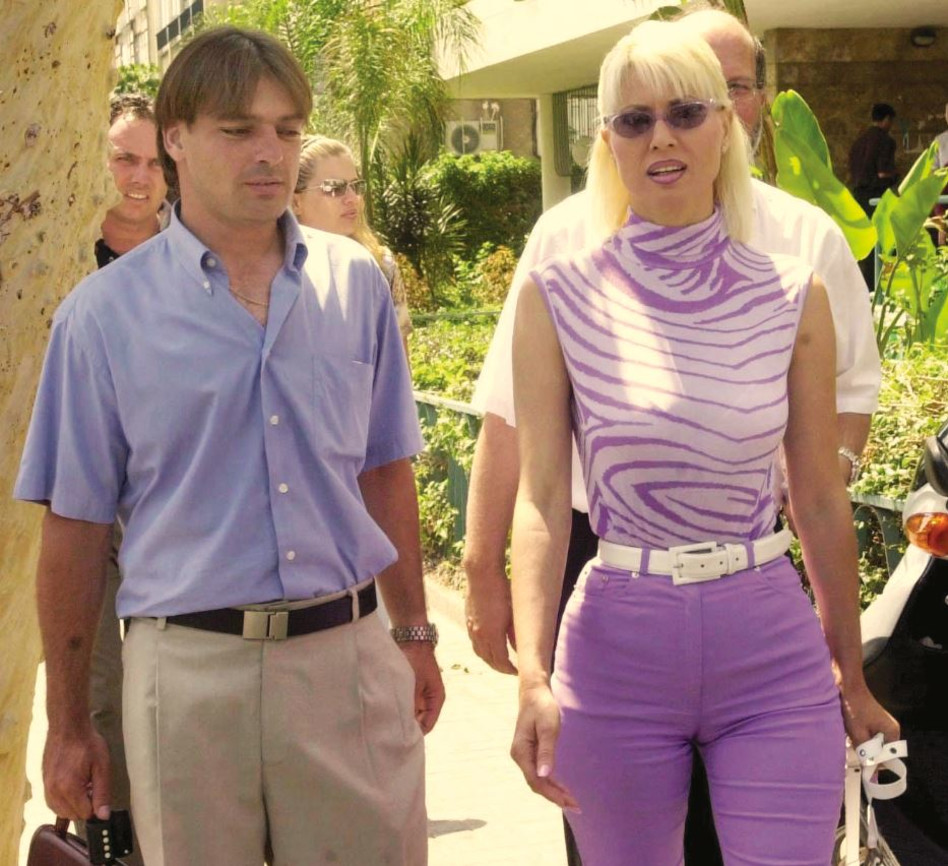 פנינה רוזנבלום ומשה חיים (צילום: ברק פכטר)