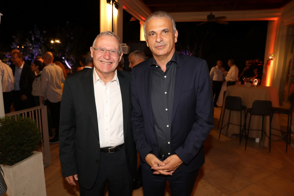 משה כחלון ועמוס ידלין (צילום: חן גלילי)