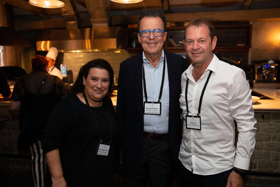 אורי סירקיס, רוני בנטוף וכלילה די קונסיליו (צילום: עוז כהן)