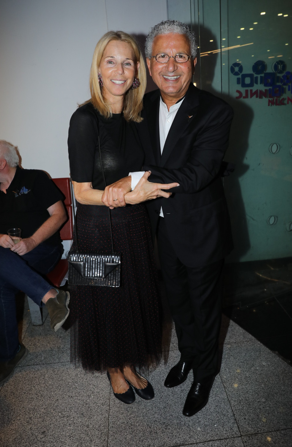 משה אדרי ושרון הראל (צילום: רפי דלויה)