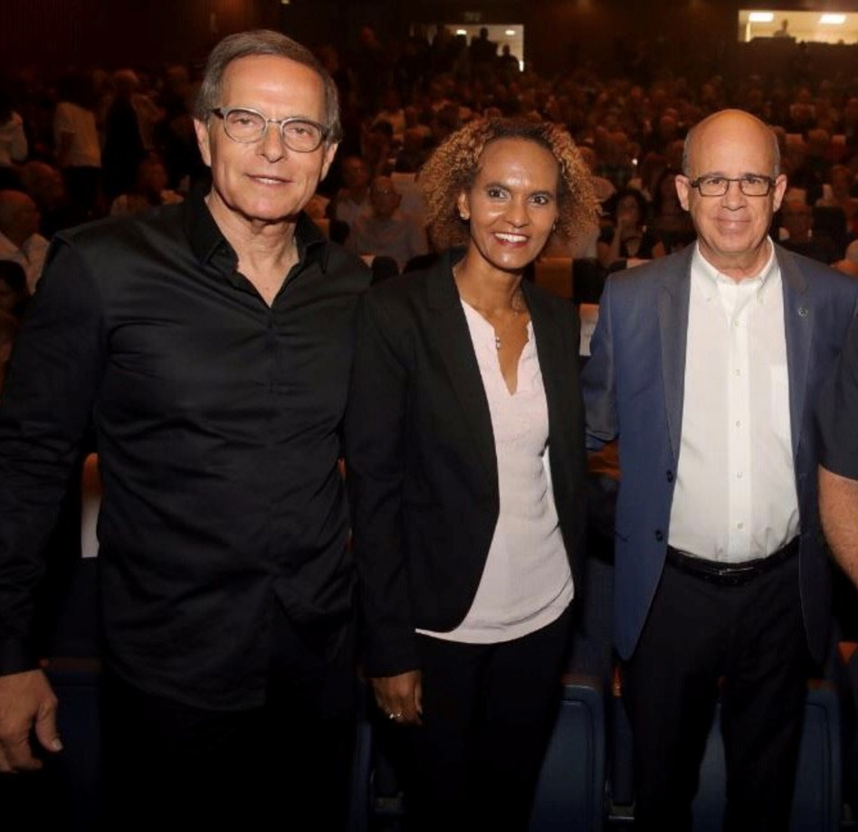 יוסף קלפטר אדנקו סבחת- חיימוביץ' ואמנון דיק (צילום: איציק בירן)