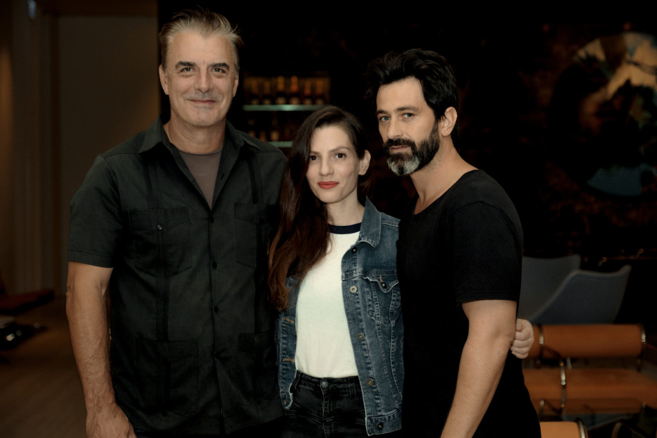 יהודה לוי, נטע ריסקין, כריס נות' (צילום: רן מנדלסון)