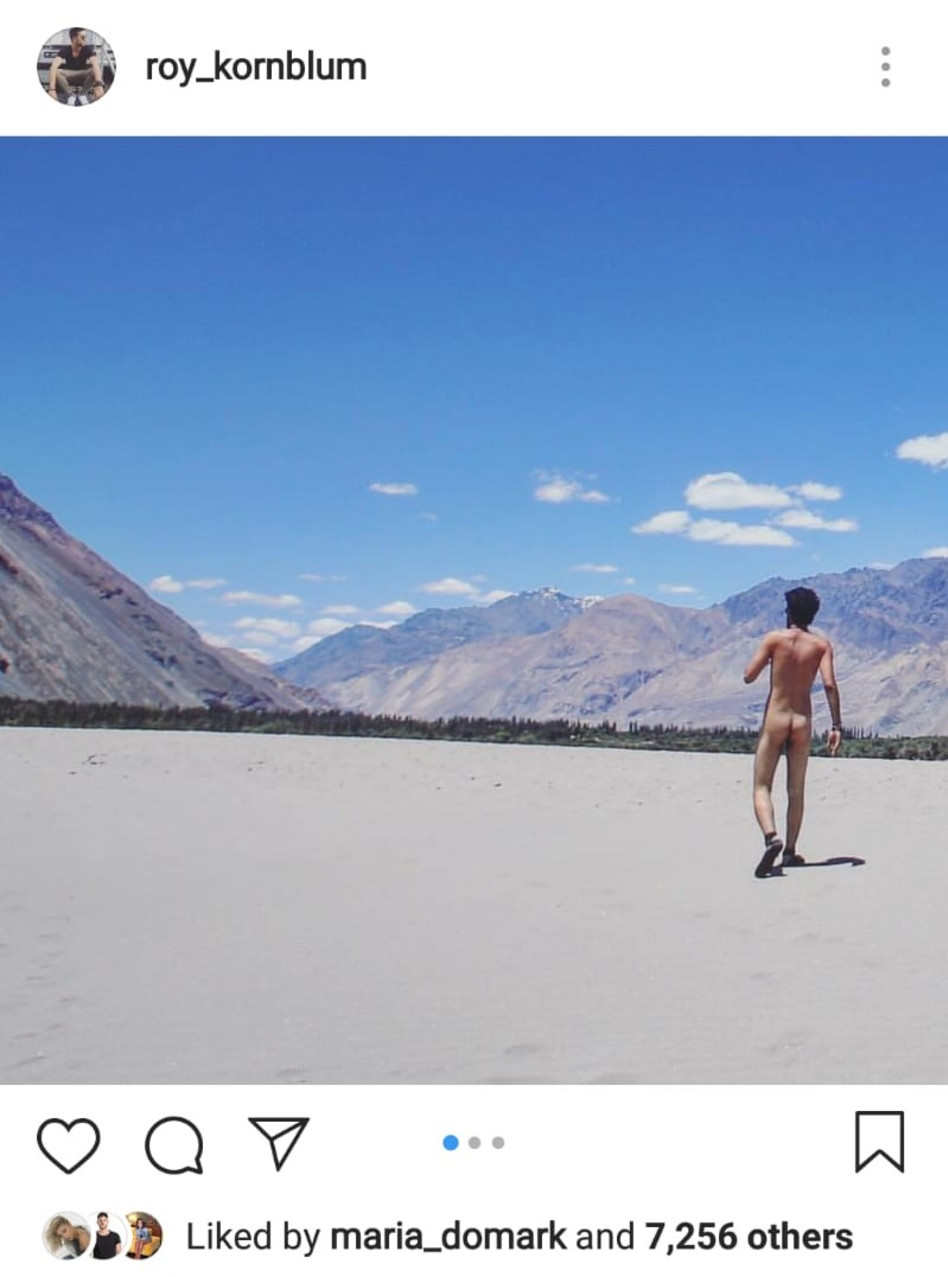 (מתוך האינסטגרם של רועי קורנבלום)