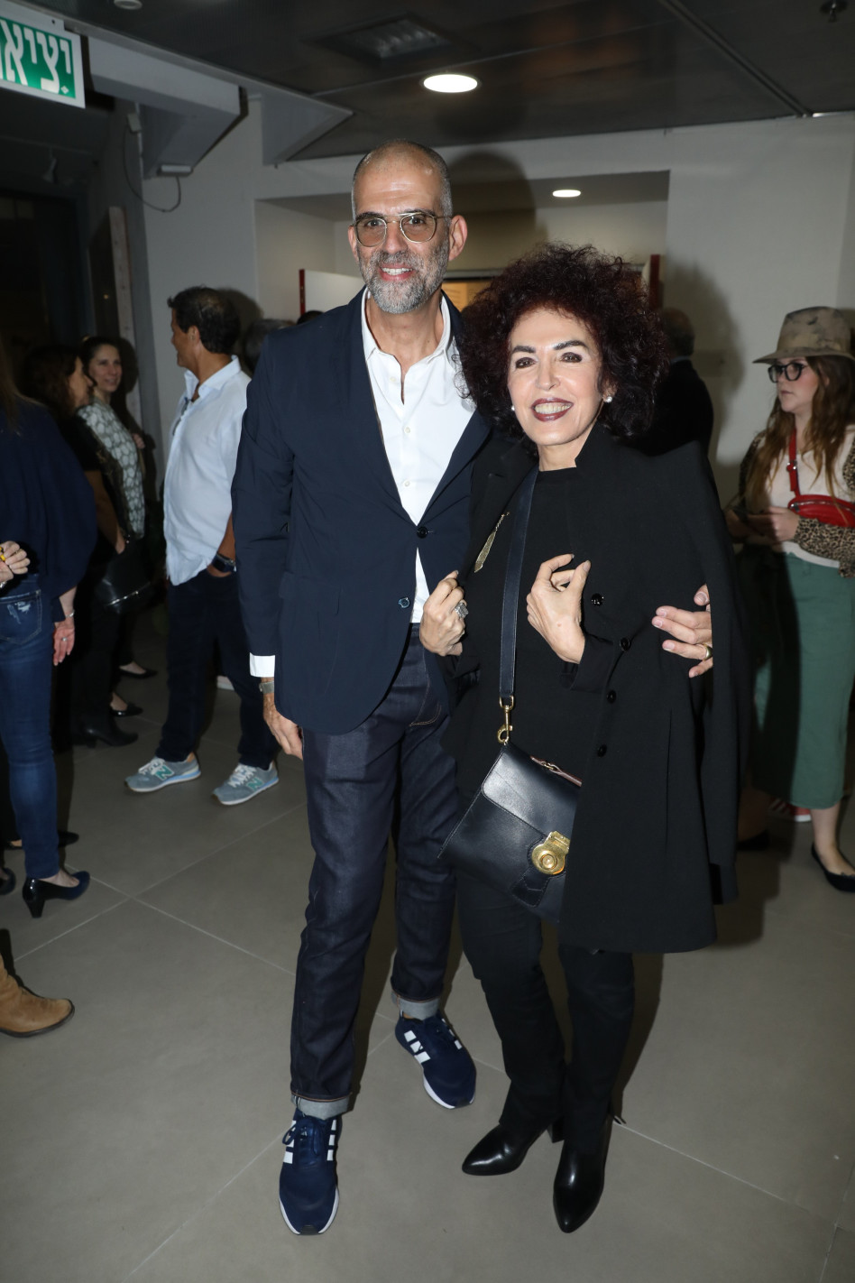 רזיאלה גרשון ורונן לוין (צילום: רפי דלויה)