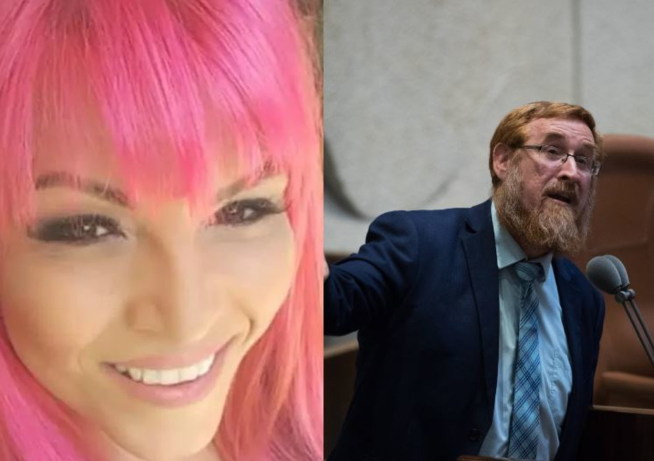 יוספה ברק ויהודה גליק (צילום: אינסטגרם/פלאש 90)