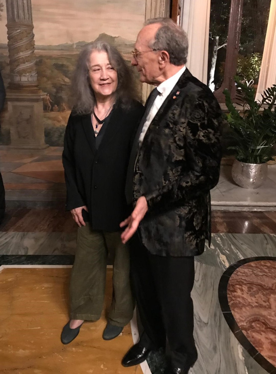 סמי סגול ומרתה ארגריך (צילום: יח"צ)