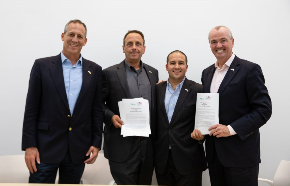 פיל מרפי, חוזה לוזאנו, יניב גרטי ועודד רוז (צילום: אדווין טור)