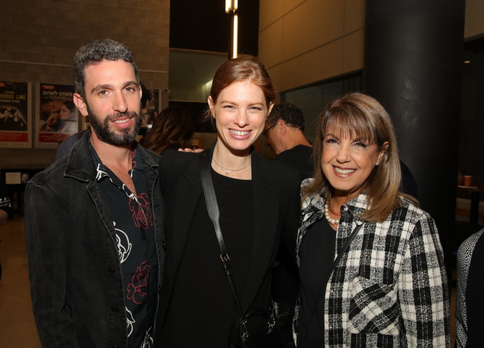 ליאורה עופר, יובל שרף ושלומי שבן (צילום: איציק בירן)