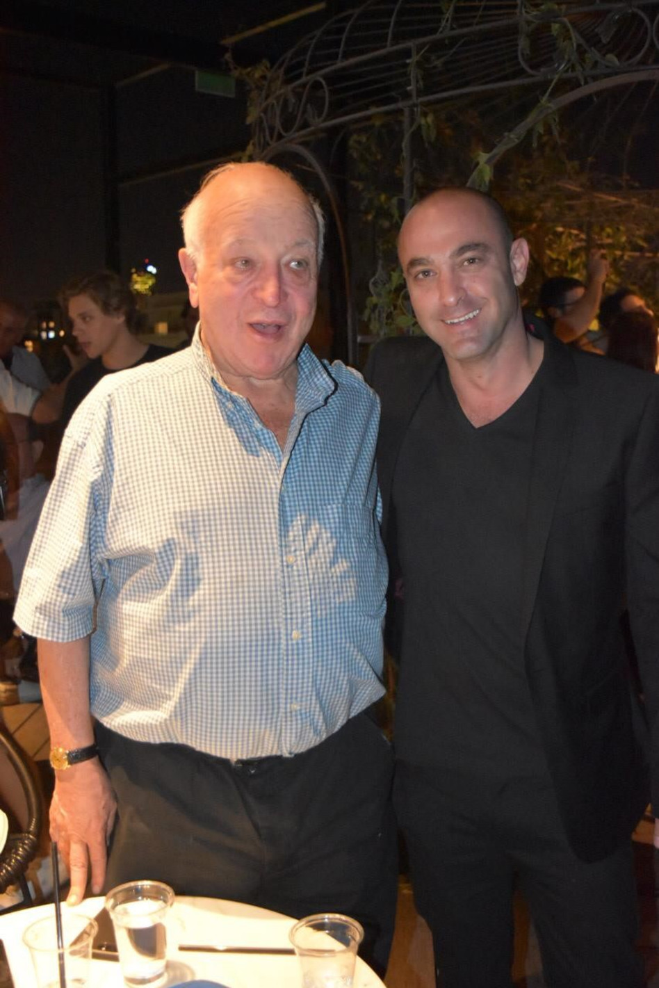 גיא בסר וסימור שטיין (צילום: אריאל מייסי)