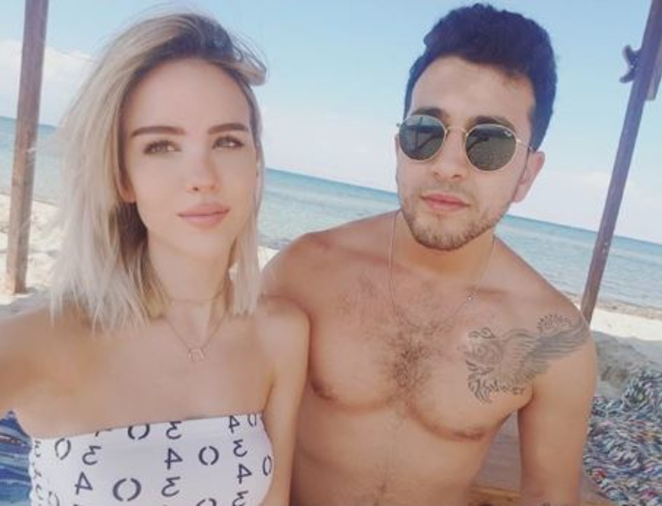 מריה דומרק ורועי קורנבלום בסיני (צילום: אינסטגרם)