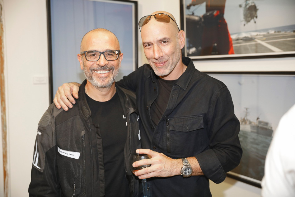 זיו קורן ואיציק בנבנישתי (צילום: רפי דלויה)