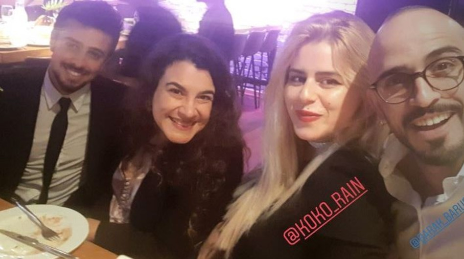 ברק אדרי, קורין אביסדריס, אור סיונוב, ברק אדרי (צילום: אינסטגרם)