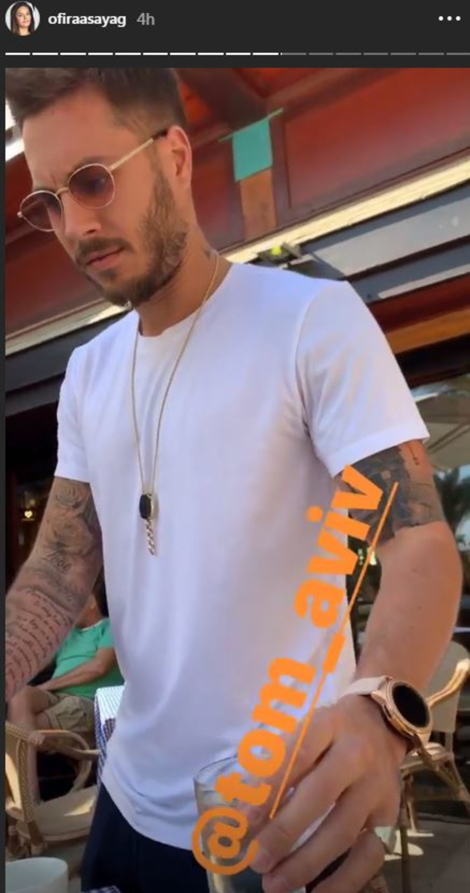 (מתוך הסטורי של אופירה אסייג)