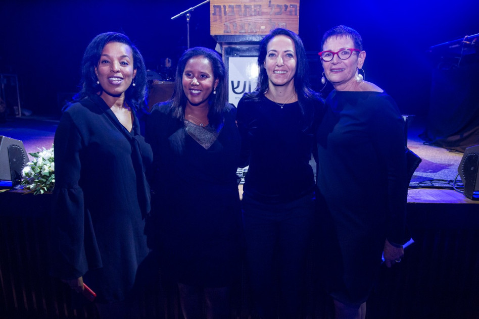 הלה הדס, ליהיא לפיד, פנינה תמנו-שטה ומהרטה ברוך-רון (צילום: דרור סיתהכול)