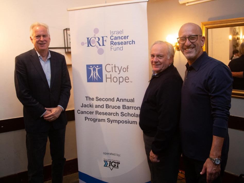 תמיר גילת, מארק ישראלי ורוב דנסן (צילום: דניאל שיין)