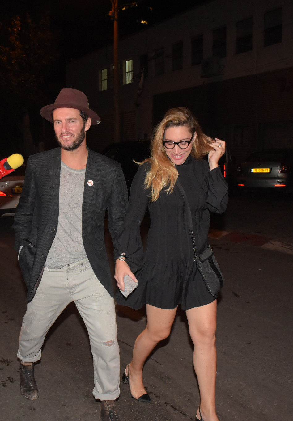 דושי לייטרסדורף ואנחל בונני (צילום: אבשלום ששוני)