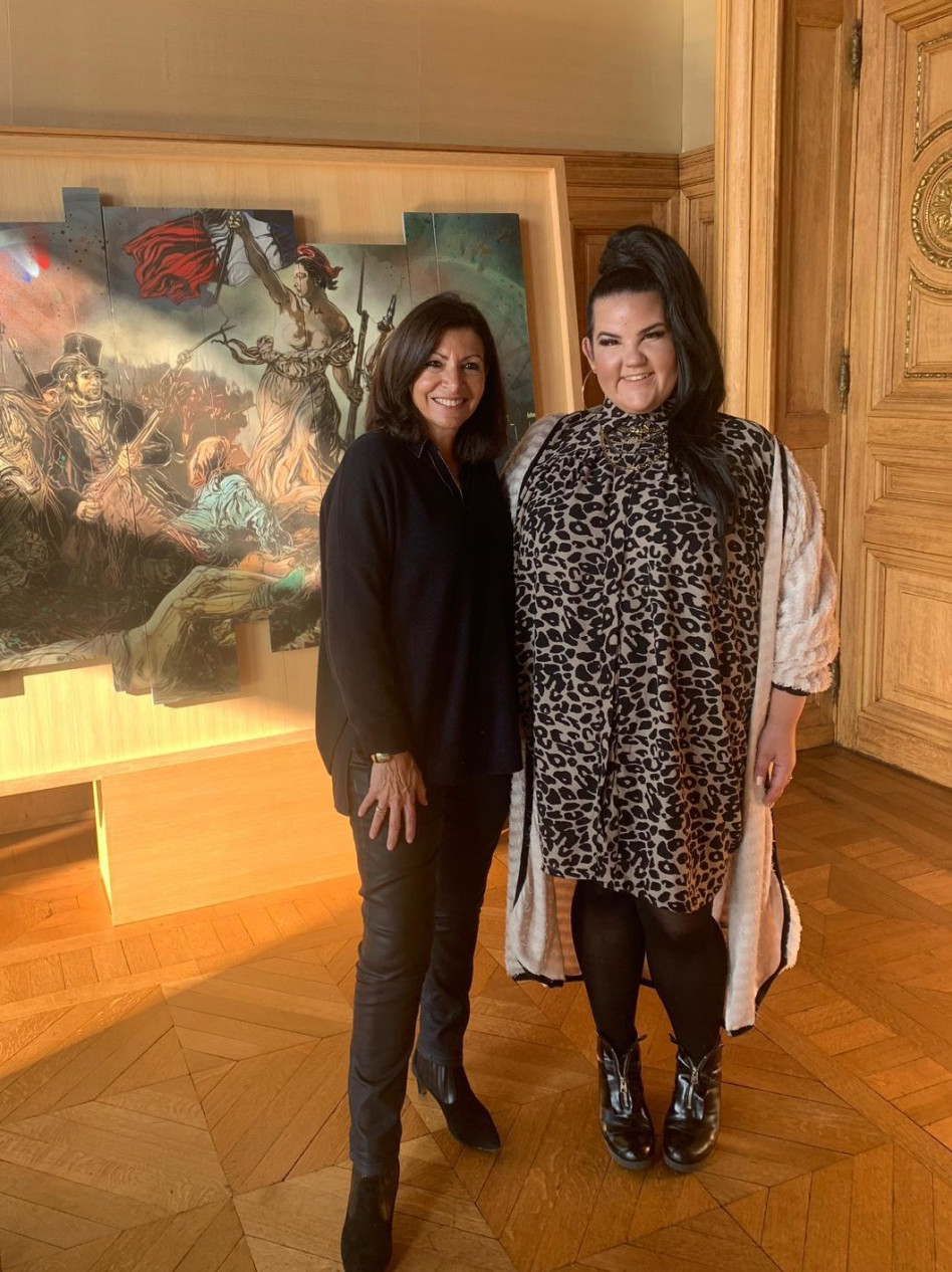 נטע ברזילי ואן אידלגו (צילום: באדיבות עופר מנחם תקשורת)