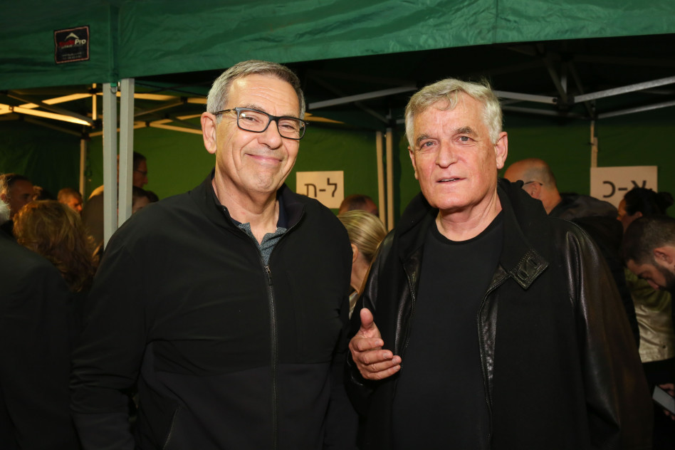 אברהם ביגר ועדו נחושתן (צילום: רונן טופלברג ואביב חופי)