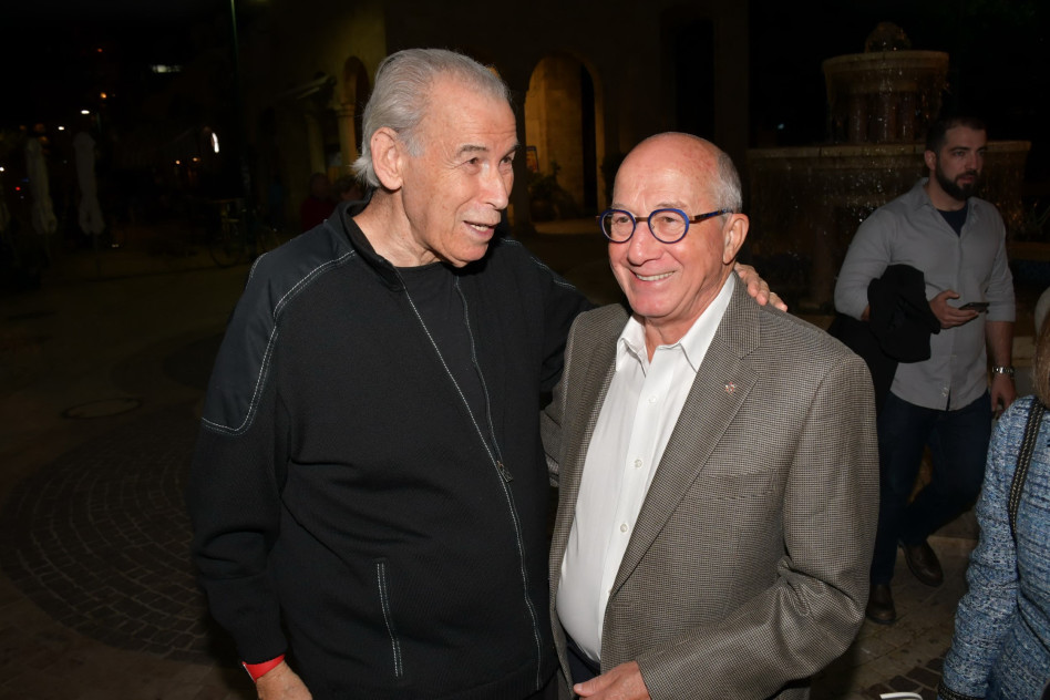 יצחק סגול ומושיק תאומים