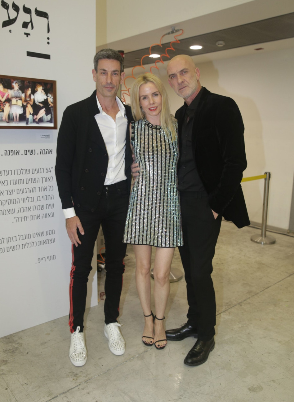 מוטי רייפ, מיכל וגיא ברעם (צילום: אביב חופי)